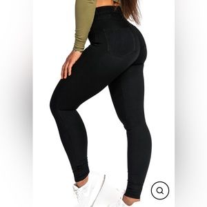 FITJEANS 360 Black Light High Waisted Skinny Jeans